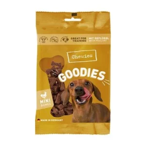 Chewies Goodies Mini huesitos semi-húmedos para perros 125 g Ave