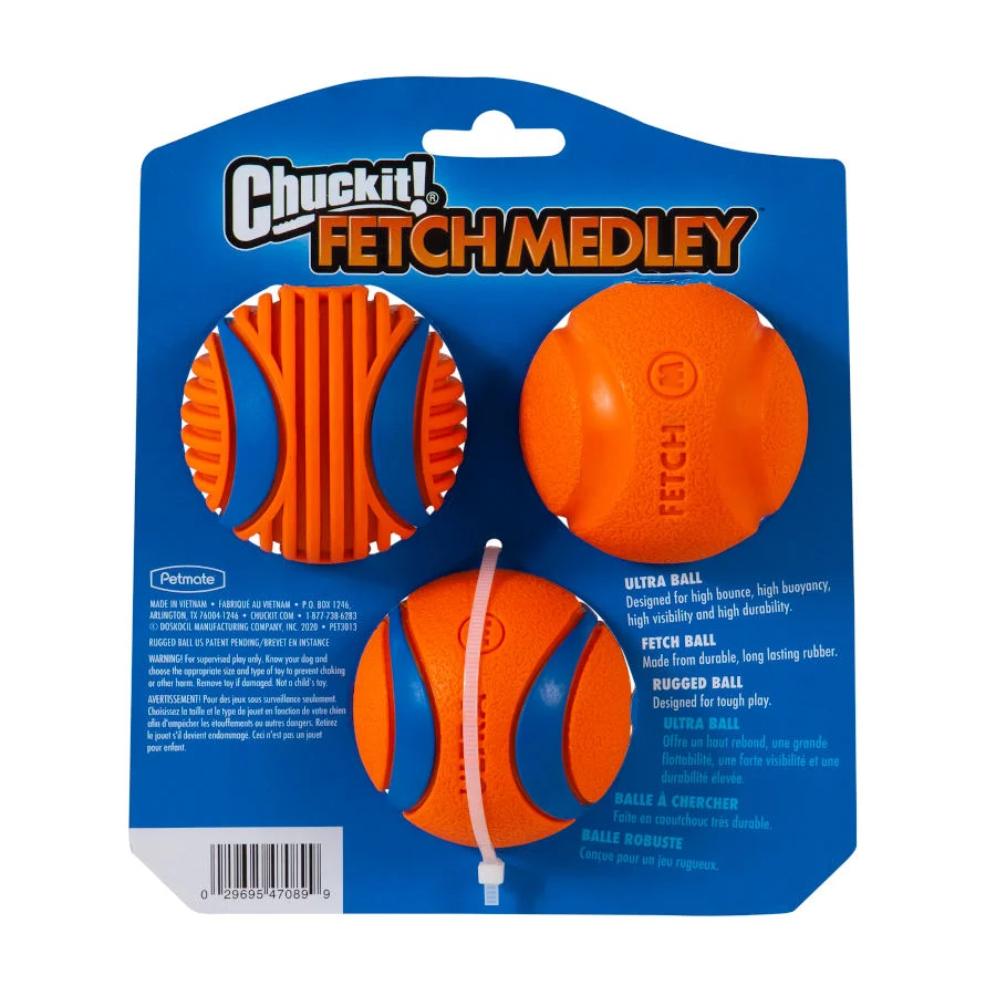 Chuckit! Fetch Medley Set de Pelotas para perros - Image 2