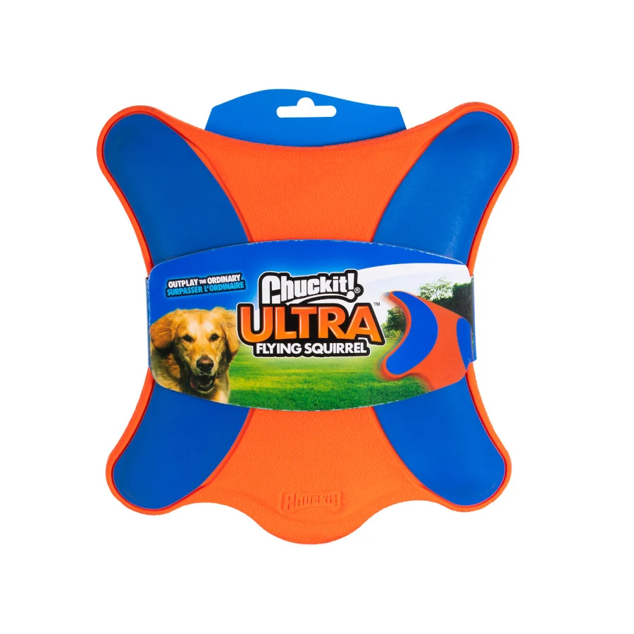 Chuckit! Ultra Flying Squirrel Frisbee Cuadrado para perros - Image 2