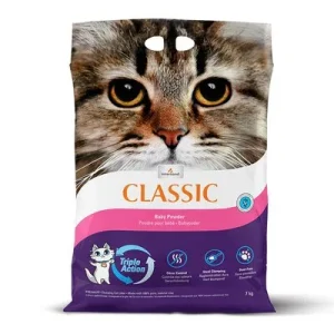Classic arena aglomerante olor a talco 7 kg
