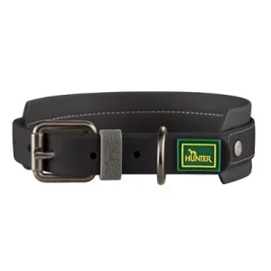 Collar HUNTER Havanna, negro Talla S-M: 45 cm x 35 mm (L x An)