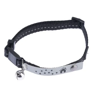 Collar TIAKI Home para gatos Negro