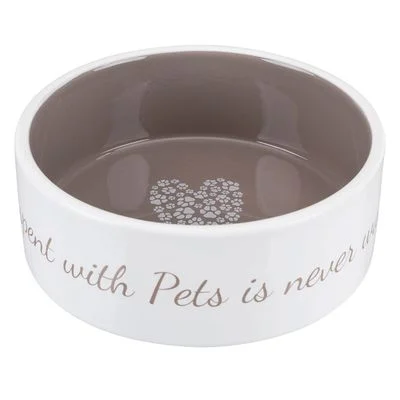 Comedero de cerámica Pet's Home de Trixie 800 ml, diám. 16 cm