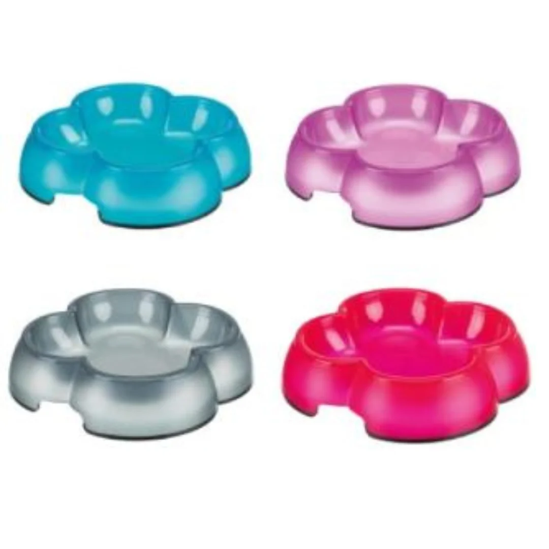 COMEDERO TRIXIE PLASTICO TRASLÚCIDO
