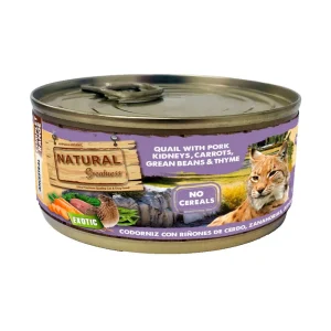 Comida Húmeda de Codorniz para Gatos Esterilizados 170g | Natural Greatness Guiso Premium