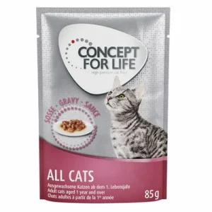 Concept for Life All Cats en salsa 12 x 85 g