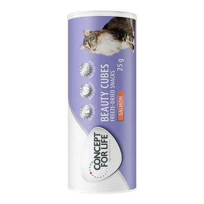 Concept for Life Beauty Cubes snacks liofilizados para gatos 25 g