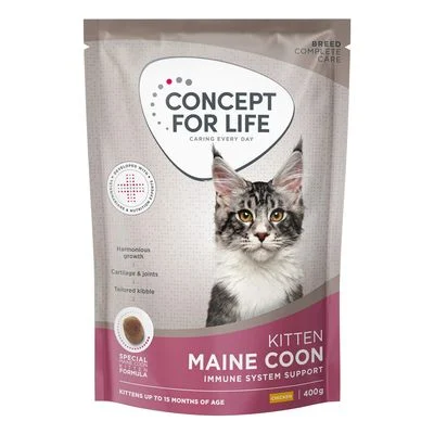 Concept for Life Maine Coon Kitten - Receta mejorada NUEVO: 400 g