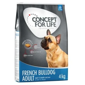Concept for Life pienso para perros - Pack Ahorro Bulldog Francés (2 x 4 kg)