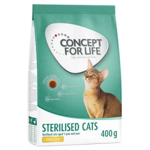 Concept for Life Sterilised Cats pienso con pollo 400 g