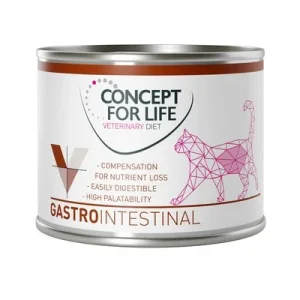 Concept for Life Gastro Intestinal Veterinary Diet para gatos 6 x 200 g