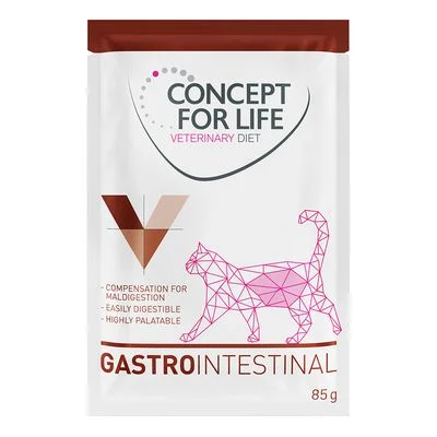 Concept for Life Veterinary Diet Gastro Intestinal en bolsitas para gatos 12 x 85