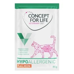 Concept for Life Veterinary Diet Hypoallergenic con salmón en bolsitas 12 x 85 g