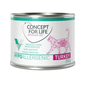 Concept for Life Veterinary Diet Hypoallergenic Pavo 24 x 200 g - Pack ahorro