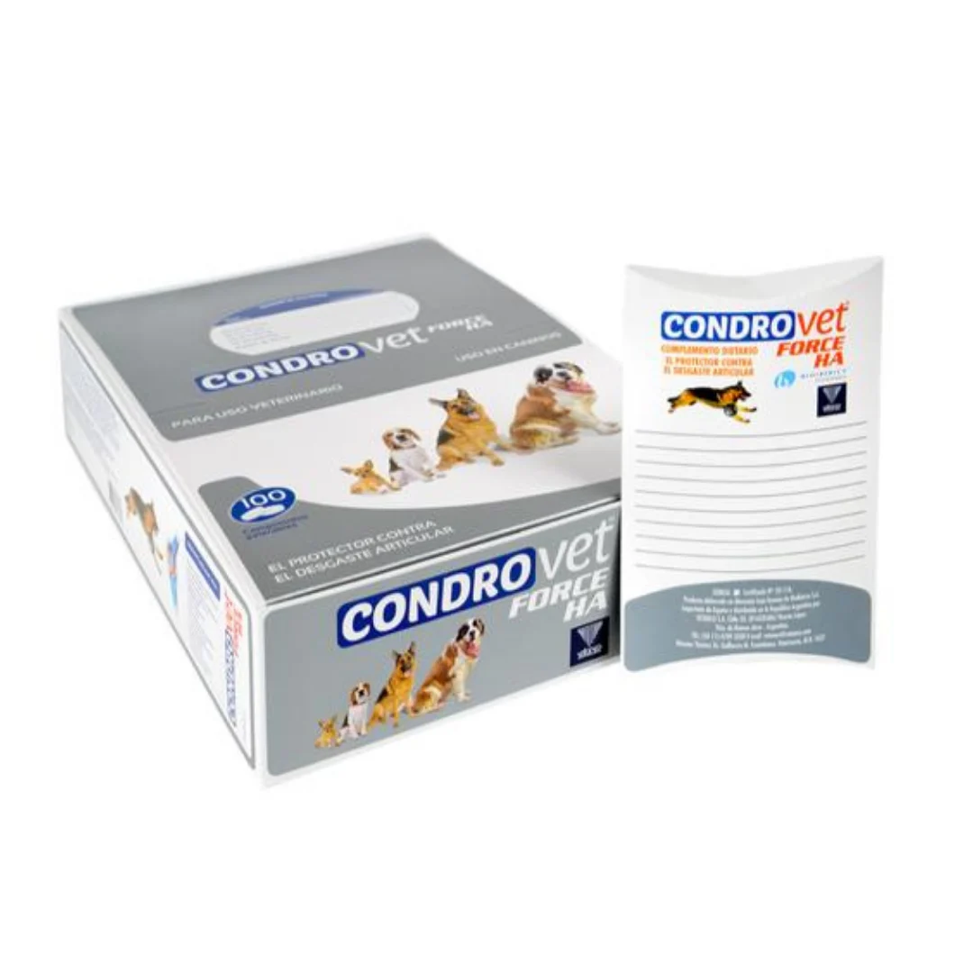 CONDROVET FORCE HA 10 COMPRIMIDOS
