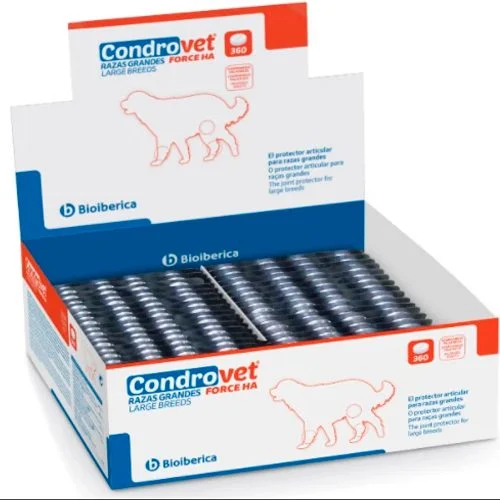 Condrovet Force HA Razas Grandes – Suplemento Avanzado para Articulaciones Saludables y Movilidad Óptima