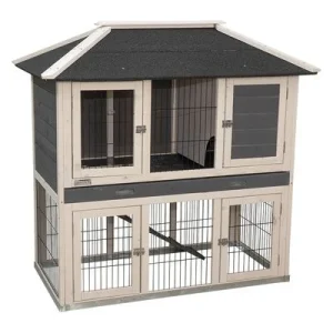 Conejera Kerbl Pet Villa para roedores 118 x 68 x 118 cm (L x An x Al)