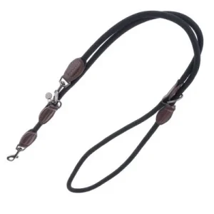 Correa ajustable Nomad Tales Spirit ébano para perros 200 cm (L), 10 mm (Diám)