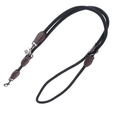 Correa ajustable Nomad Tales Spirit ébano para perros 200 cm (L), 10 mm (Diám)