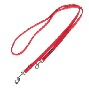 Correa ajustable TIAKI Mesh rojo para perros 200 x 1,5 cm (L x An)