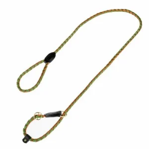 Correa antitirones TIAKI Twist para perros 170 x 1,2 cm (L x Diam) - verde/marrón