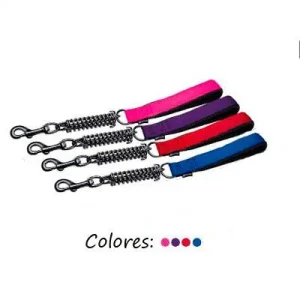 Correa Corta con Muelle varios colores