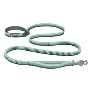 Correa de jogging Ruffwear Roamer Leash para perros River Rock Green, 220 - 340 cm de largo