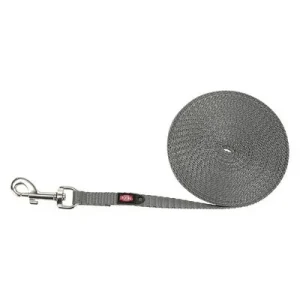 Correa de rastreo extraligera Trixie Grafito para perros 5 m x 10 mm (L x An)
