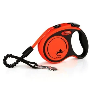 Correa flexi Xtreme naranja, 3 m Talla XS: hasta 15 kg