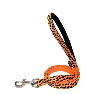 Correa Leopardo Naranja Gloria (120×1.5cm)