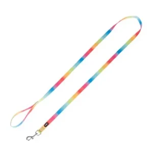 Correa TIAKI Rainbow para perros Talla M: 200 cm x 20 mm (L x An)
