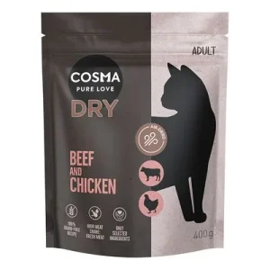 Cosma Air-Dried vacuno y pollo pienso para gatos 400 g