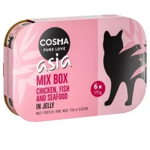 Cosma Asia en gelatina 24 x 170 g - Pack Ahorro Pack mixto: 4 variedades