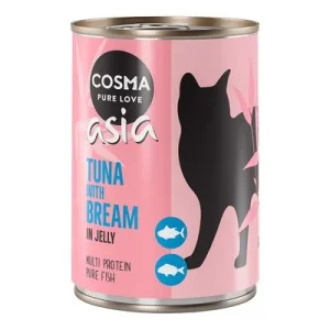 Cosma Asia en gelatina 6 x 400 g Atún con besugo