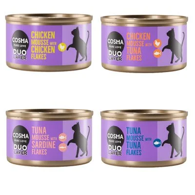 Cosma DUO Layer 24 x 70 g - Pack Ahorro Pack mixto