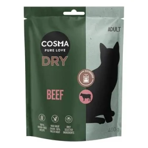 Cosma Extruded vacuno pienso para gatos 400 g