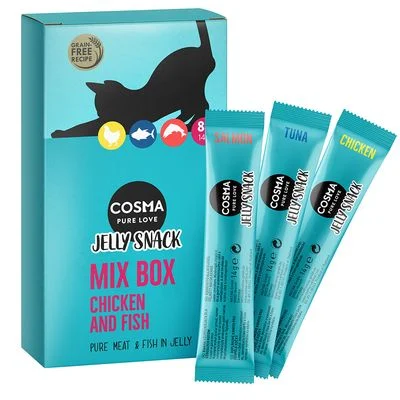 Cosma Jelly Snack 8 x 14 g - Pack mixto 8 x 14 g