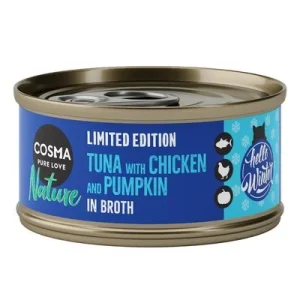Cosma Nature Atún con pollo y calabaza - Edición de invierno 6 x 70 g