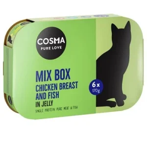 Cosma Original en gelatina 24 x 170 g - Pack Ahorro Pack mixto: 4 variedades