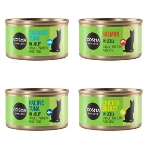 Cosma Original en gelatina - Pack de prueba 6 x 85 g: 4 variedades