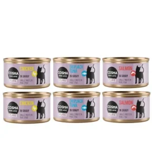 Cosma Pure 12 x 80 g - Pack Ahorro Pack mixto (3 variedades)