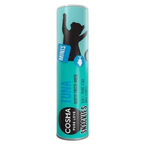 Cosma Snackies Minis snacks liofilizados para gatos Atún 25 g