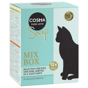 Cosma Soup 12 x 40 g Pack mixto: 4 variedades