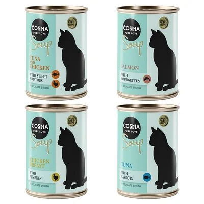 Cosma Soup 6 x 100 g Pack mixto I (4 variedades)