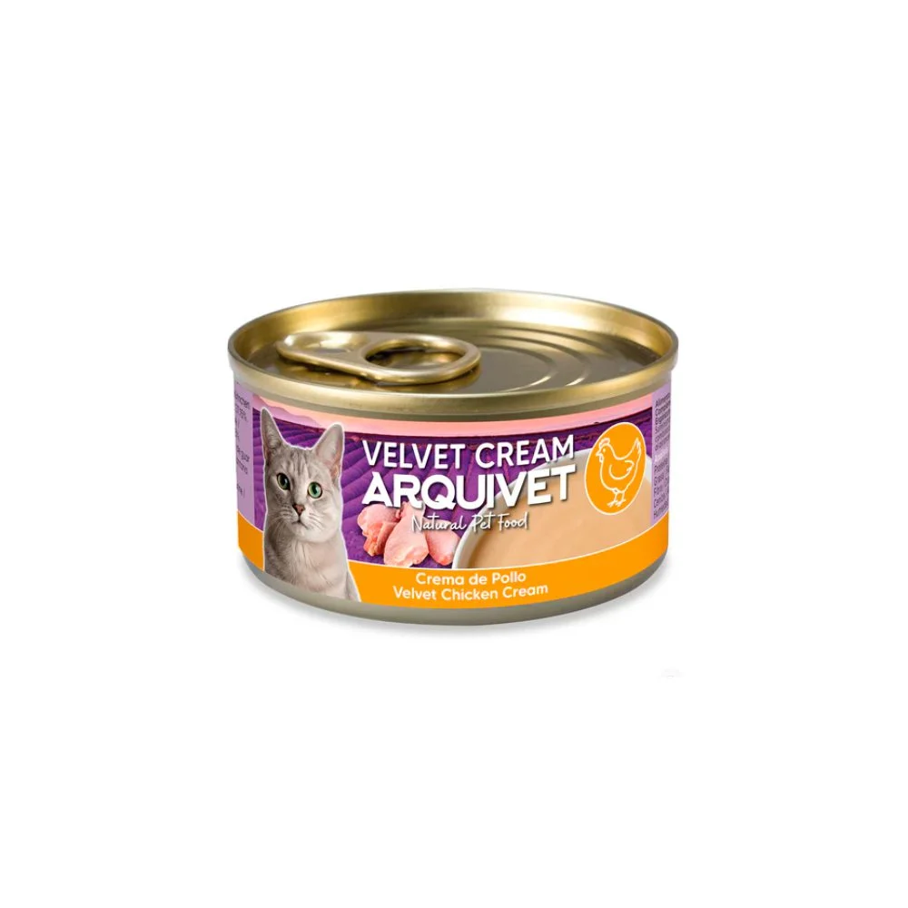 Crema de Pollo – Velvet Cream de Arquivet para Gato