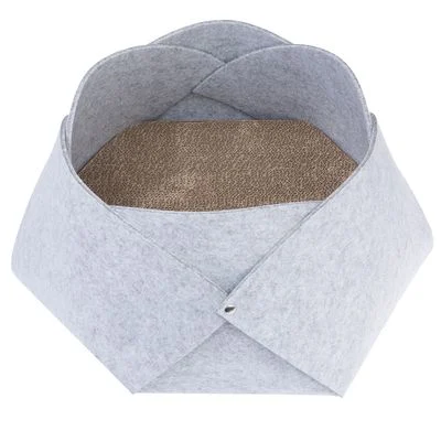 Cueva rascador Wujin Modern Living para gatos 50 x 50 x 26 cm (L x An x Al)