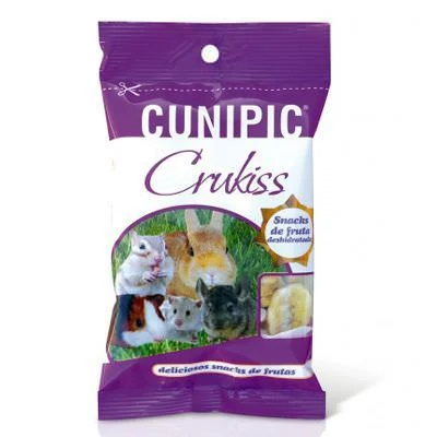CUNIPIC Crukiss Snack Frutas Deshidratadas 1 und y Pack 6unds