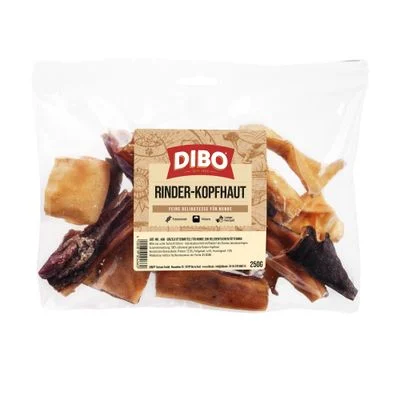 DIBO Cuero cabelludo de vacuno 250 g
