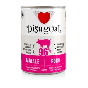 Disugual Adult 12 x 400 g - Pack Ahorro Cerdo