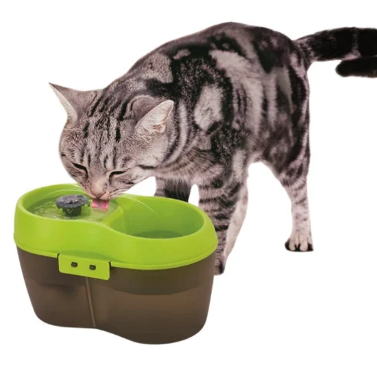 DOG&CAT H2O FUENTE DE AGUA GATO VERDE 2LT - Image 2